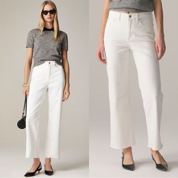 J. Crew Denim - NWT J CREW Slim-wide jean in white size 35
